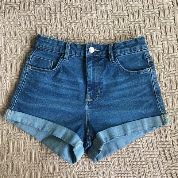 Zara Pants - Zara high waist denim shorts